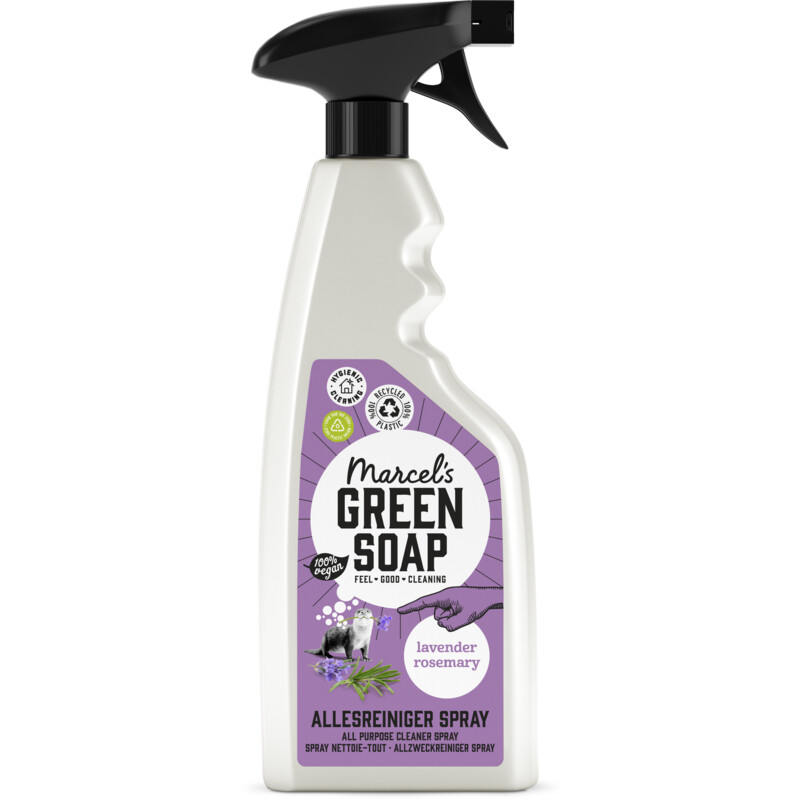 Een afbeelding van Marcel's Green Soap Allesreiniger lavender & rosemary