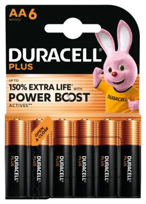 pdp-image-Duracell Plus AA-alkaline batterijen MN1500