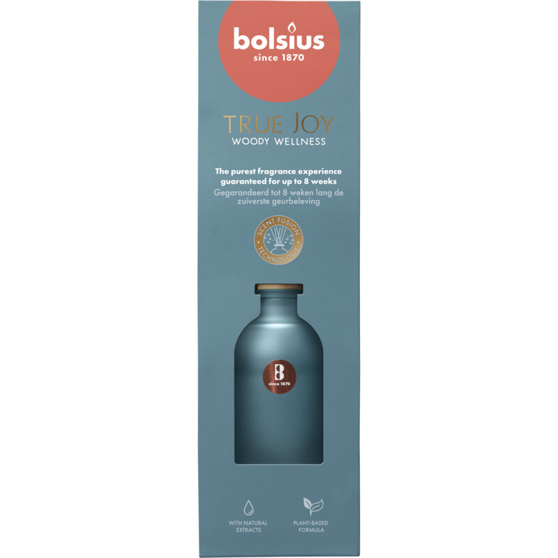 Een afbeelding van Bolsius Geurverspreider true joy woody wellness