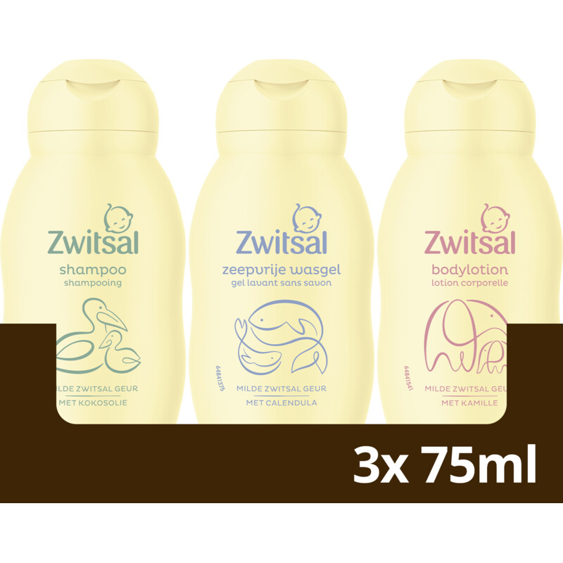 Een afbeelding van Zwitsal Baby & kids mini set