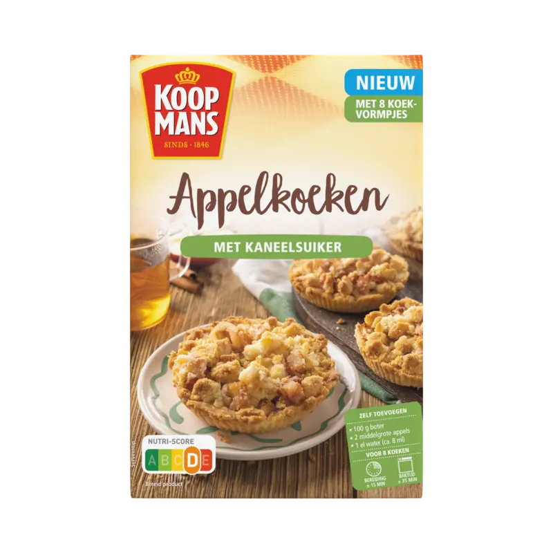 Appelkoeken Met Kaneelsuiker