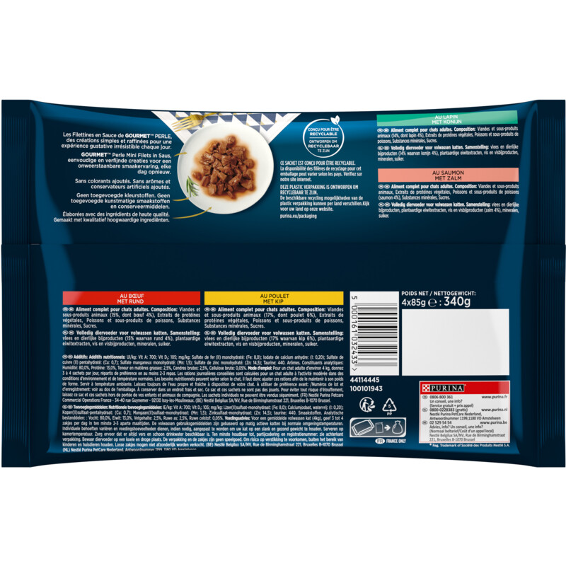 Een afbeelding van Gourmet Perle mini filets in saus