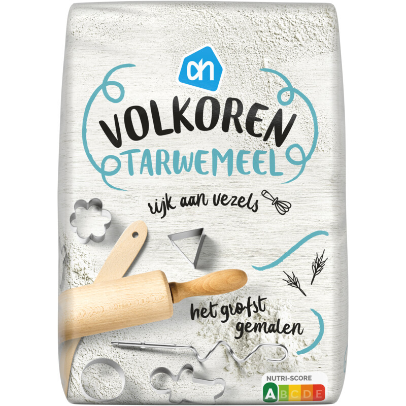 Een afbeelding van AH Volkoren tarwemeel
