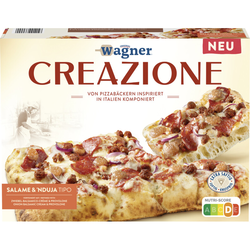 Een afbeelding van Wagner Creazione salame & nduja tipo
