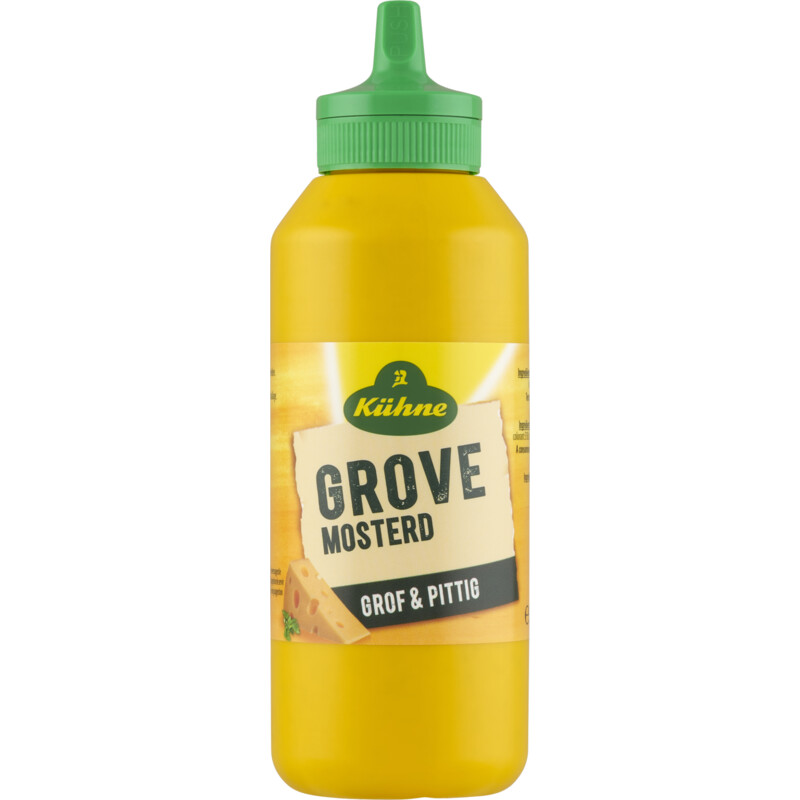 Een afbeelding van Kühne Grove mosterd grof & pittig