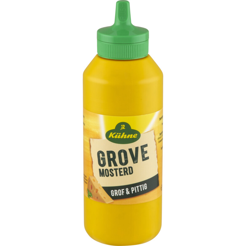 Een afbeelding van Kühne Grove mosterd grof & pittig