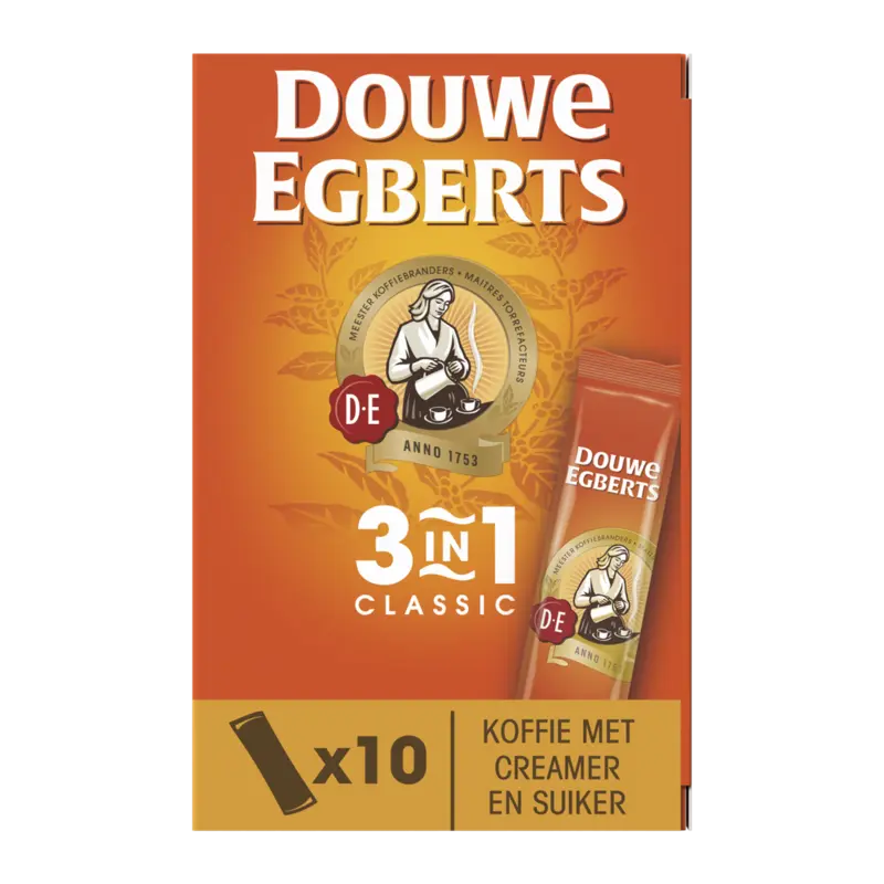 Douwe Egberts 3-in-1 classic oploskoffie