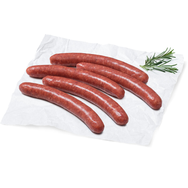 Een afbeelding van AH Excellent Black angus chipolataworstjes