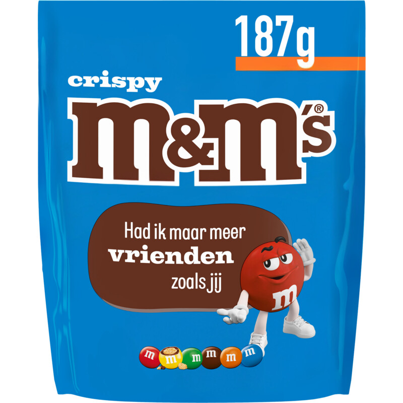 Een afbeelding van M&M'S Crispy melk chocolade