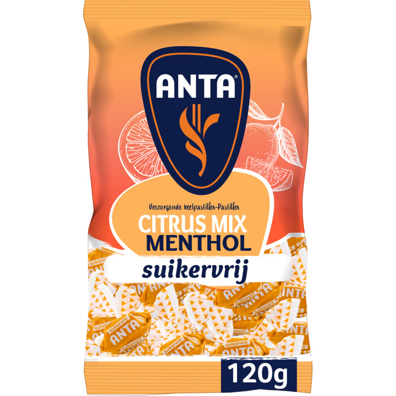 Een afbeelding van Anta Citrus mix menthol suikervrij