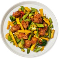 Een afbeelding van AH Traybake scharrelkip Aziatisch