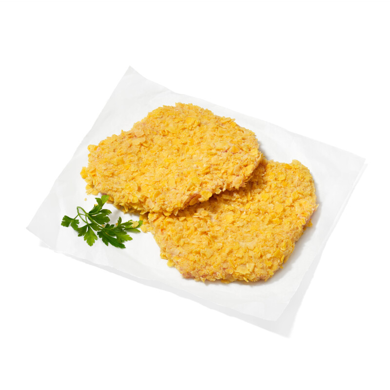 Een afbeelding van AH Schnitzel krokant met cornflakes