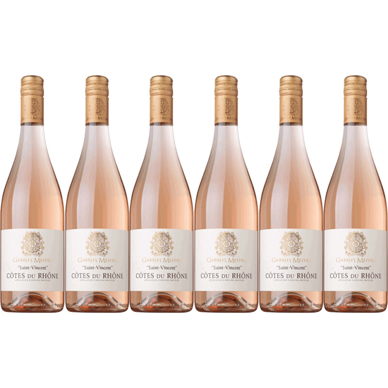 Een afbeelding van Gabriel Meffre Cotes du Rhone Saint Vincent 6 flessen