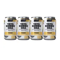 YAYA Kombucha yuzu 4-pack