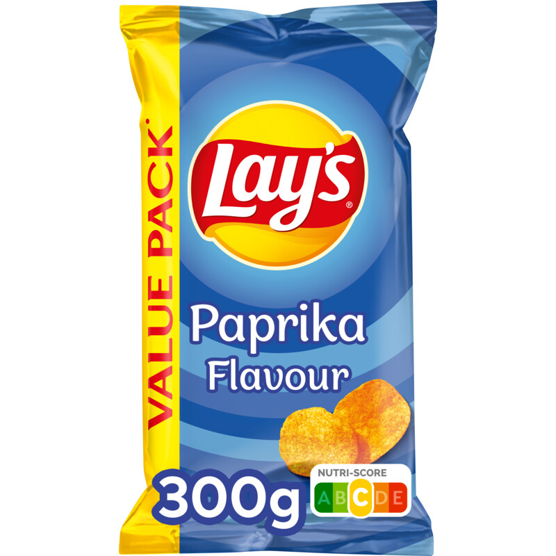 Een afbeelding van Lay's Paprika flavour value pack
