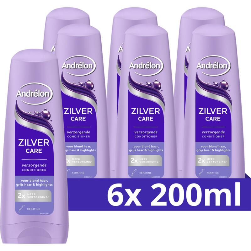 Een afbeelding van Andrélon Zilver care conditioner