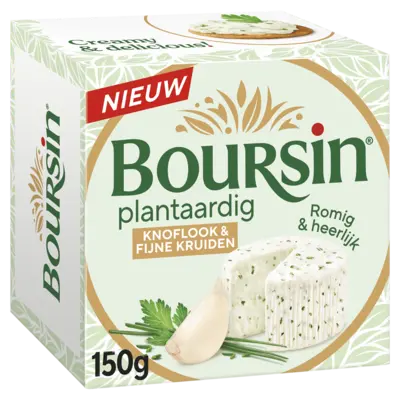pdp-image-Boursin Plantaardig knoflook & fijne kruiden