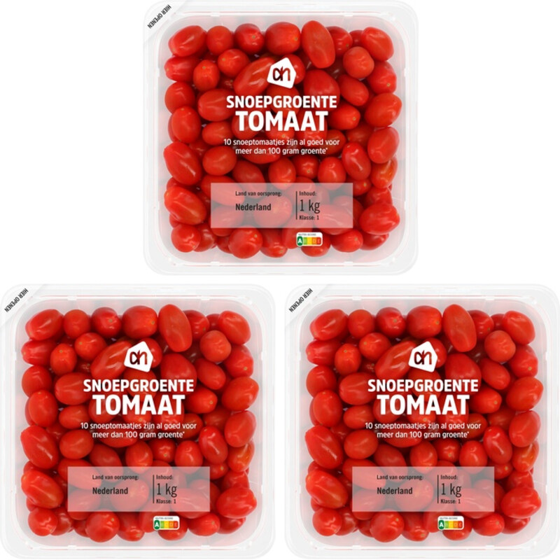 Een afbeelding van AH Snoepgroente tomaat 3-pack