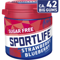 Een afbeelding van Sportlife Big gums strawberry blueberry