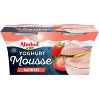 Een afbeelding van Almhof Yoghurt mousse aardbei