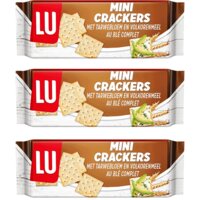 Een afbeelding van LU Mini crackers tarwebl & volkmeel 3-pack