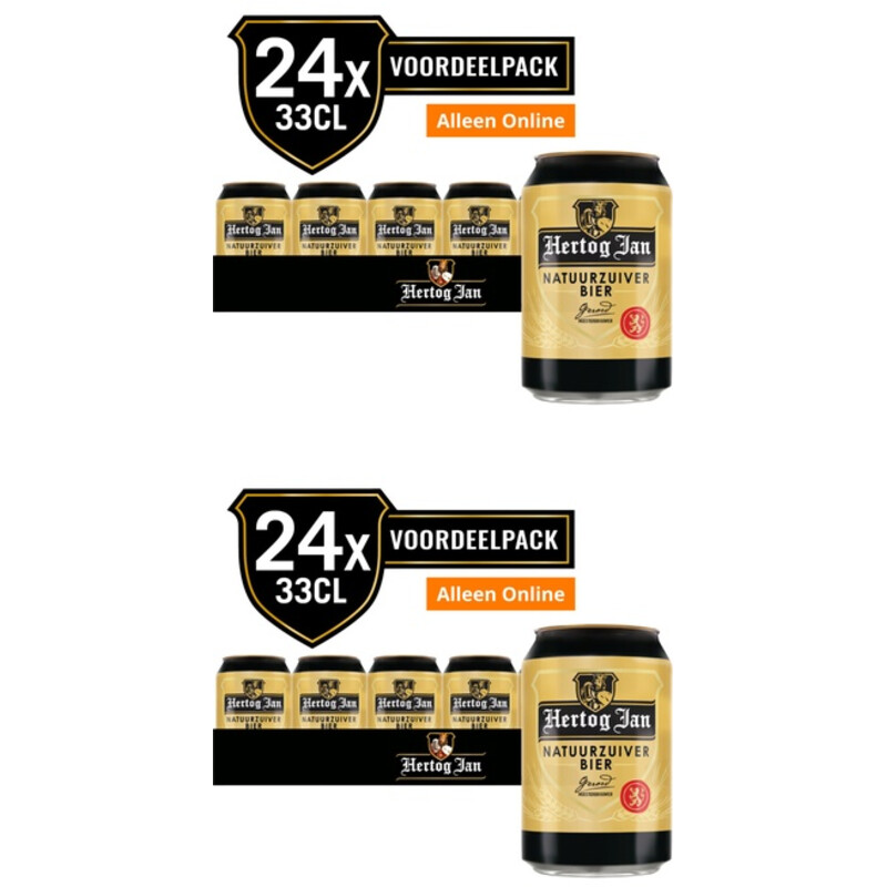 Een afbeelding van Hertog Jan Pils 48-pack