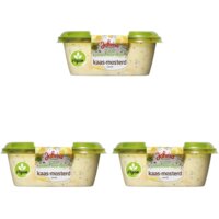 Een afbeelding van Johma 100% plantaardige kaas-mosterd 3-pack