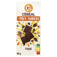 Céréal Pure chocolade minder suikers