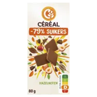 Céréal Melk chocolade-hazelnoten minder suikers