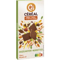 Een afbeelding van Céréal Melk chocolade-hazelnoten minder suikers