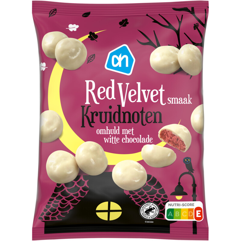 Een afbeelding van AH Red velvet smaak kruidnoten