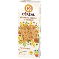 Een afbeelding van Céréal Abrikoos & pistache koek minder suikers