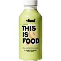 Een afbeelding van Yfood This is food drinkmaaltijd hazelnut