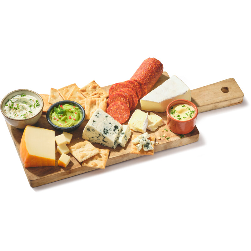 Een afbeelding van AH Voordeel Borrelplank Pakket