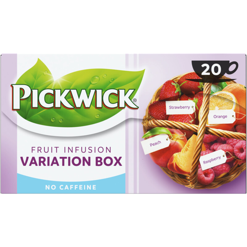 Een afbeelding van Pickwick Variation box fruit infusion with herbs