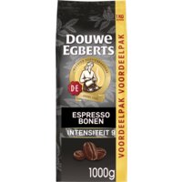 Een afbeelding van Douwe Egberts Espresso bonen voordeelpak