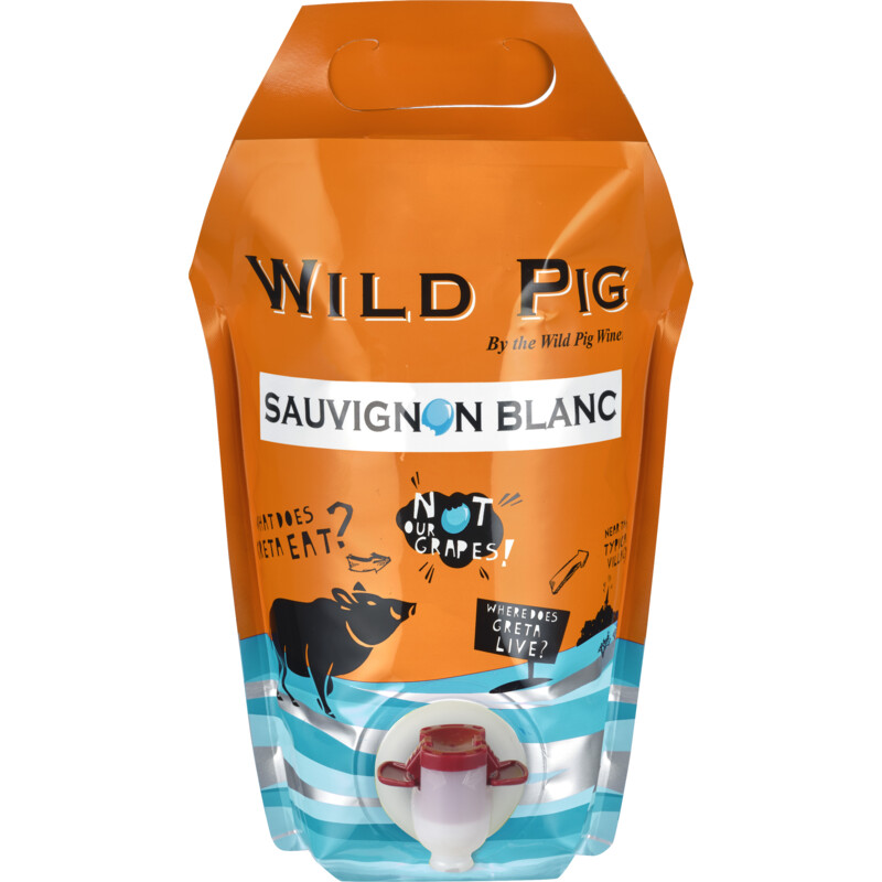 Een afbeelding van Wild Pig Sauvignon blanc wijntap
