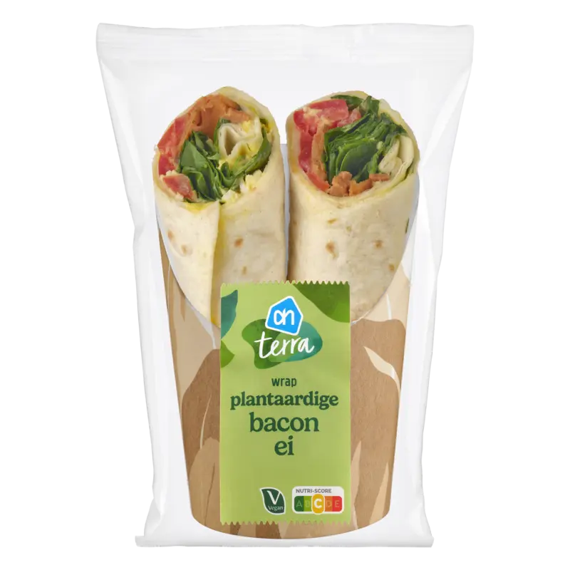 AH Terra Plantaardige wrap bacon ei