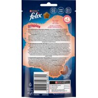 Een afbeelding van Felix Crispies zalm- & forelsmaak kattensnack