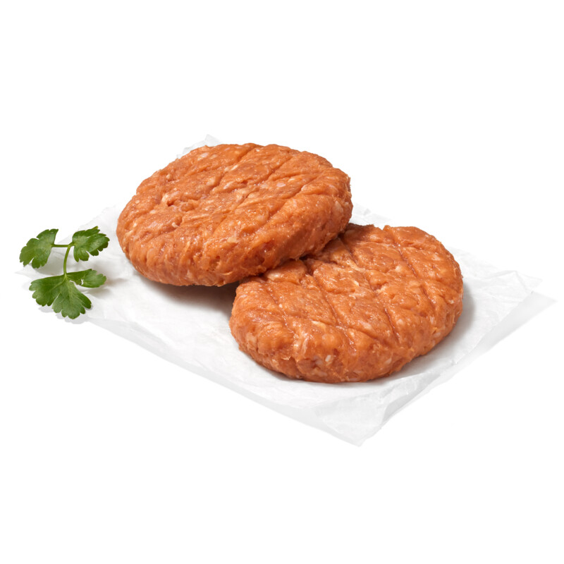 Een afbeelding van AH Scharrel kipburger 2 stuks