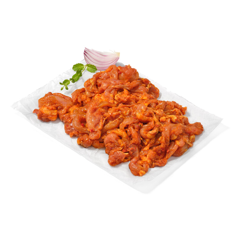 Een afbeelding van AH Scharrel kipdijfiletreepjes shoarma