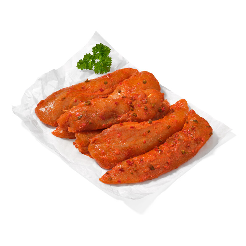 Een afbeelding van AH Scharrel kipfilethaasjes sweet chili