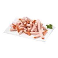 Een afbeelding van AH Scharrel kipfiletreepjes gerookt
