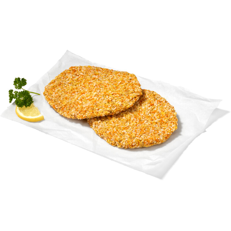 Een afbeelding van AH Gepaneerde gehaktschnitzel
