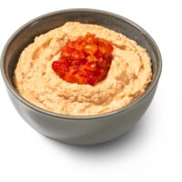 Een afbeelding van AH Terra Plantaardig hummus harissa