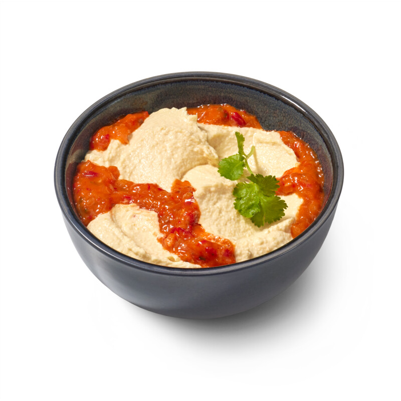 Een afbeelding van AH Terra Plantaardige hummus paprika chipotle