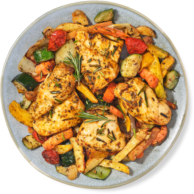 Een afbeelding van AH Traybake scharrelkip Provençaals