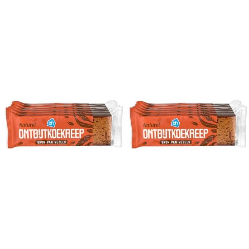 Een afbeelding van AH Ontbijtkoekreep naturel 6-pack 2-pack