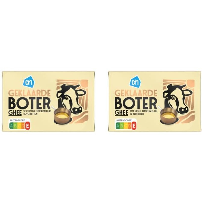 Een afbeelding van AH Geklaarde boter 2-pack