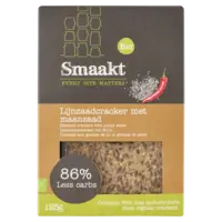 Smaakt Lijnzaadcrackers maanzaad less carb